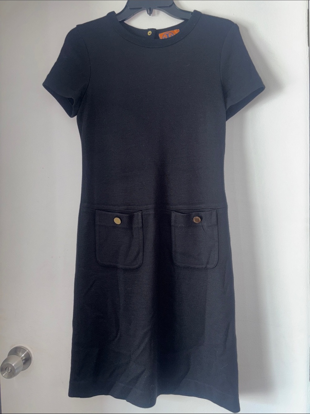 Tory Burch Black Sweater Dress